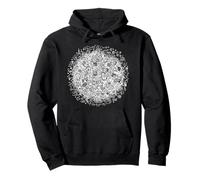 Funny Math Abstract Art Doodle Costume Scribble Scrubbies Pullover Hoodie