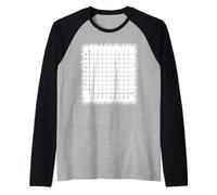 Funny Math Coordinate 67 Meme Six Seven Geometry Teacher Raglan Baseball Tee