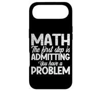 Funny Math First Step Admitting You Have a Problem Teacher Case for iPhone Air