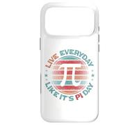 Funny Math Geek Pi Day Live Everyday Like It's Pi Day Case for iPhone 17 Pro Max