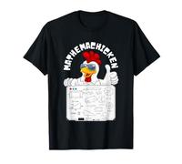 Funny Math Geometry Equation Formula, MATHEMACHICKEN T-Shirt