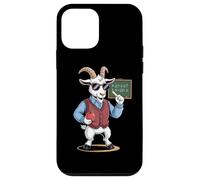 Funny Math Goat Teacher 4 2 3 7 6 2 2 Classroom Case for iPhone 12 mini