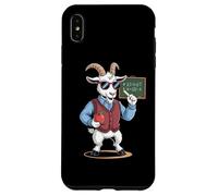 Funny Math Goat Teacher 4 2 3 7 6 2 2 Classroom Case for iPhone XS Max