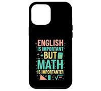 Funny Math Grammar Humor for Teachers and Nerd Students Case for iPhone 12 Pro Max