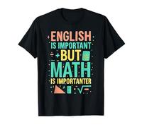 Funny Math Grammar Humor for Teachers and Nerd Students T-Shirt