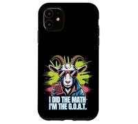 Funny Math I'm The G.O.A.T. Teacher Mathematics Calculator Case for iPhone 11