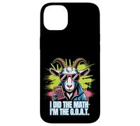 Funny Math I'm The G.O.A.T. Teacher Mathematics Calculator Case for iPhone 14 Plus