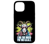 Funny Math I'm The G.O.A.T. Teacher Mathematics Calculator Case for iPhone 15
