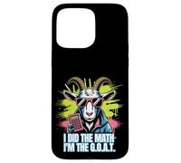 Funny Math I'm The G.O.A.T. Teacher Mathematics Calculator Case for iPhone 15 Pro Max