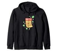 Funny Math Joke Watermelons Humor for Students Design Zip Hoodie