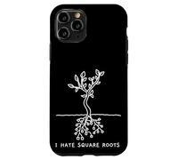 Funny Math Pun I Hate Square Roots Mathematics Professor Case for iPhone 11 Pro