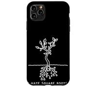 Funny Math Pun I Hate Square Roots Mathematics Professor Case for iPhone 11 Pro Max