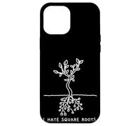 Funny Math Pun I Hate Square Roots Mathematics Professor Case for iPhone 12 Pro Max