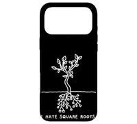 Funny Math Pun I Hate Square Roots Mathematics Professor Case for iPhone 17 Pro Max