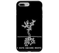 Funny Math Pun I Hate Square Roots Mathematics Professor Case for iPhone 7 Plus/8 Plus
