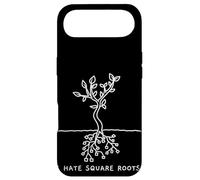 Funny Math Pun I Hate Square Roots Mathematics Professor Case for iPhone Air