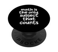Funny Math Saying Meme Design For Elementary School Teachers PopSockets Adhesive PopGrip