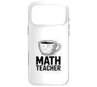 Funny MATH TEACHER Coffee Cup Algebra Calculus Case for iPhone 17 Pro Max