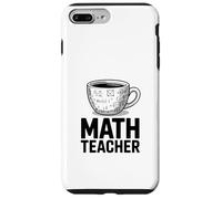 Funny MATH TEACHER Coffee Cup Algebra Calculus Case for iPhone 7 Plus/8 Plus