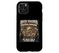 Funny Math Teacher Equation Emperor Retro 90s Rap Bootleg Case for iPhone 11 Pro