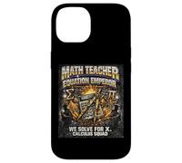 Funny Math Teacher Equation Emperor Retro 90s Rap Bootleg Case for iPhone 14