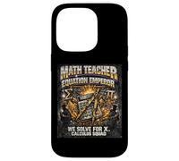 Funny Math Teacher Equation Emperor Retro 90s Rap Bootleg Case for iPhone 14 Pro