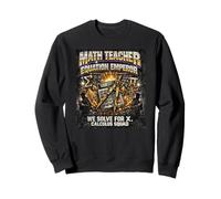 Funny Math Teacher Equation Emperor Retro 90s Rap Bootleg Sweatshirt