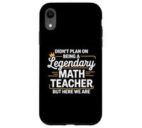 Funny Math Teacher For Algebra Lovers Mathematics Case for iPhone XR