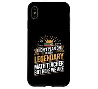 Funny Math Teacher For Algebra Lovers Mathematics Case for iPhone XS Max