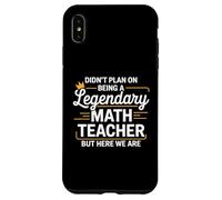 Funny Math Teacher For Algebra Lovers Mathematics Case for iPhone XS Max