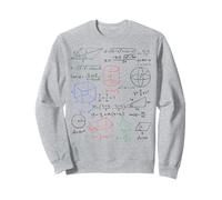 Funny Math Teacher Genius Enthusiast Calculus Formulas Nerd Sweatshirt