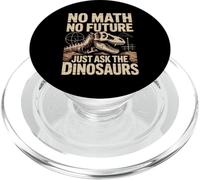 Funny Math Teacher No Math No Future Mathematics PopSockets PopGrip for MagSafe