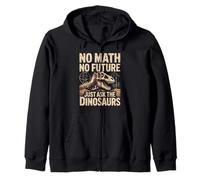 Funny Math Teacher No Math No Future Mathematics Zip Hoodie