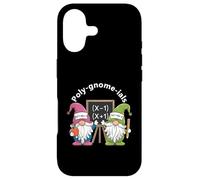 Funny Math Teacher Poly-gnome-ials Algebra Teacher Calculus Case for iPhone 17