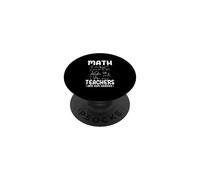 Funny Math Teachers Are Sum Heroes Algebra Pi Mathematics PopSockets Adhesive PopGrip