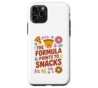 Funny Math The Formula Points To Snacks Humor Case for iPhone 11 Pro