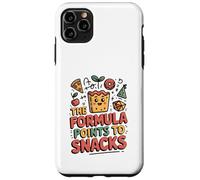 Funny Math The Formula Points To Snacks Humor Case for iPhone 11 Pro Max