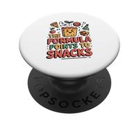 Funny Math The Formula Points To Snacks Humor PopSockets Adhesive PopGrip