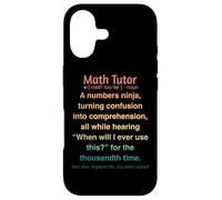 Funny Math Tutor Case for iPhone 17