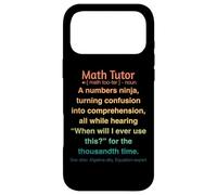 Funny Math Tutor Case for iPhone 17 Pro Max