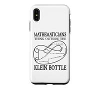 Funny Mathematicians Think Outside Klein Bottle Math Teacher Case for iPhone XS Max