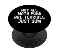 Funny Maths Teacher Joke Math Puns Back to School PopSockets Adhesive PopGrip
