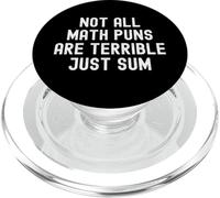 Funny Maths Teacher Joke Math Puns Back to School PopSockets PopGrip for MagSafe