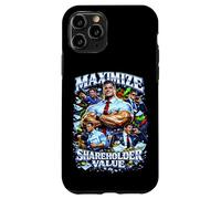 Funny Maximize Shareholder Value Ironic Corporate Quote Case for iPhone 11 Pro