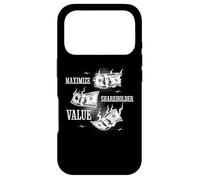 Funny Maximize Shareholder Value Ironic Corporate Quote Case for iPhone 17 Pro