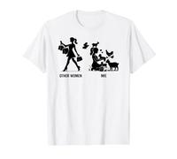 Funny me and Other Women Goats and Chickens Value Graphic T-Shirt, Men, White, M