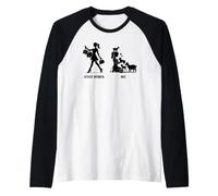Funny me and Other Women Goats Raglan Baseball Tee