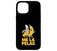 Funny Me La Pelas Banana Characters Humorous Case for iPhone 15