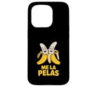 Funny Me La Pelas Banana Characters Humorous Case for iPhone 15 Pro