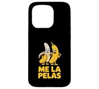 Funny Me La Pelas Banana Characters Humorous Case for iPhone 15 Pro